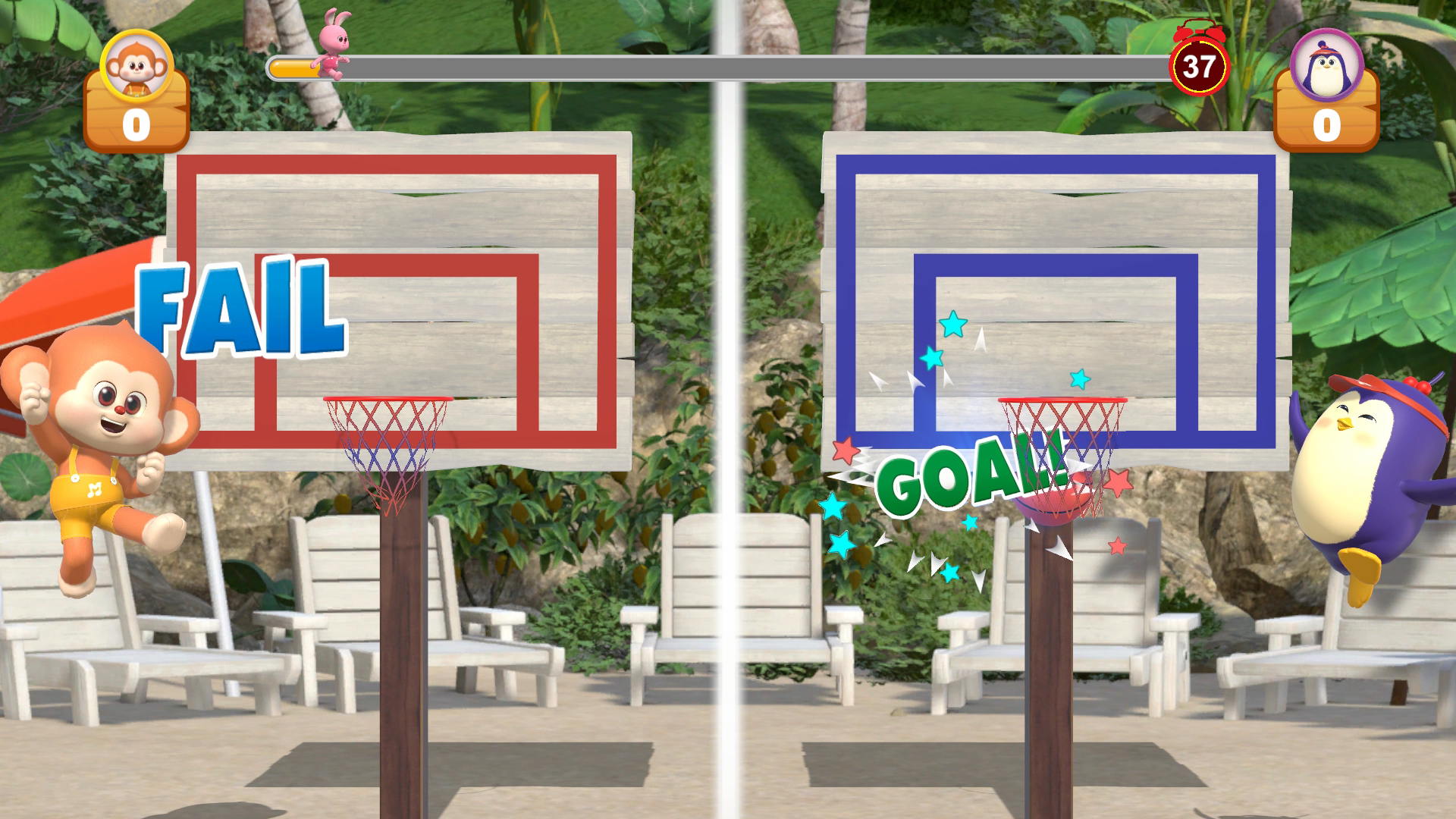 Let's Play 농구게임