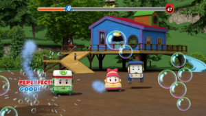 터저라 팡팡! 비눗방울 터트리기